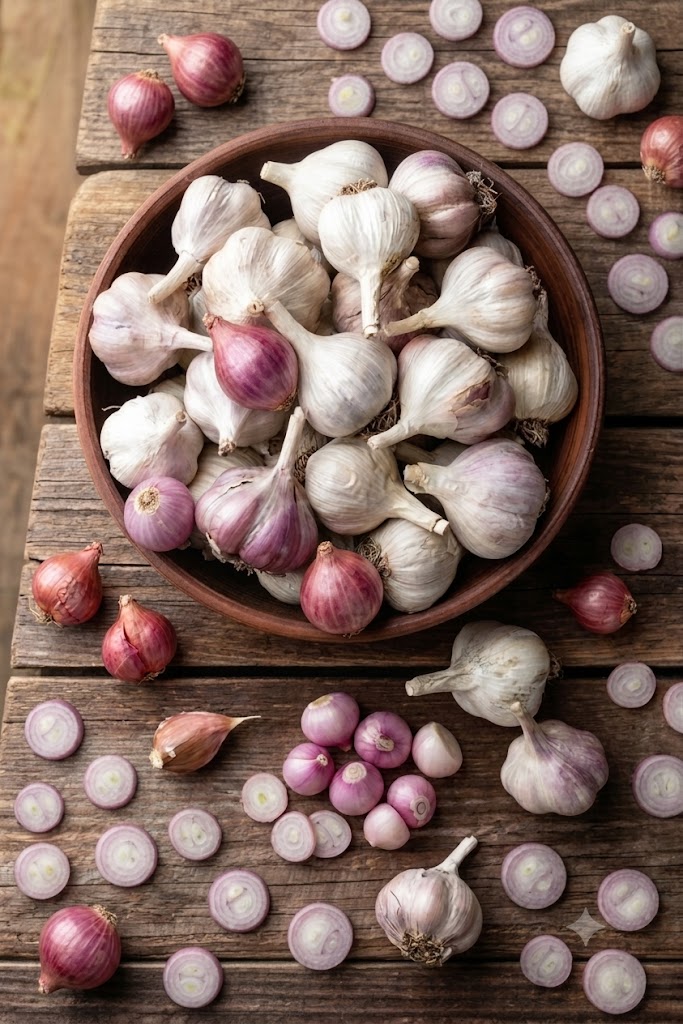 Tỏi và hành